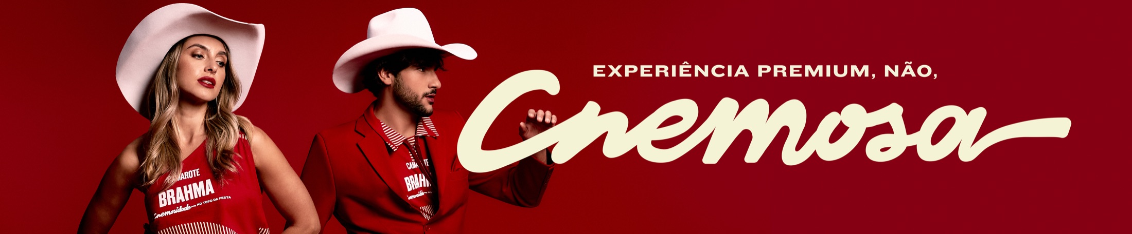 Camarote Brahma — Experiência premium, não, cremosa